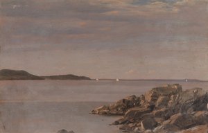 山メインコースト砂漠島 作： Frederic Edwin Church